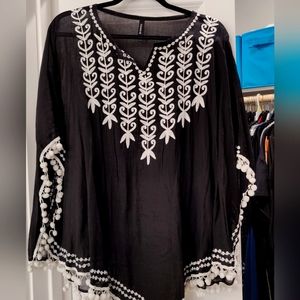 Poncho Style Torrid Shirt